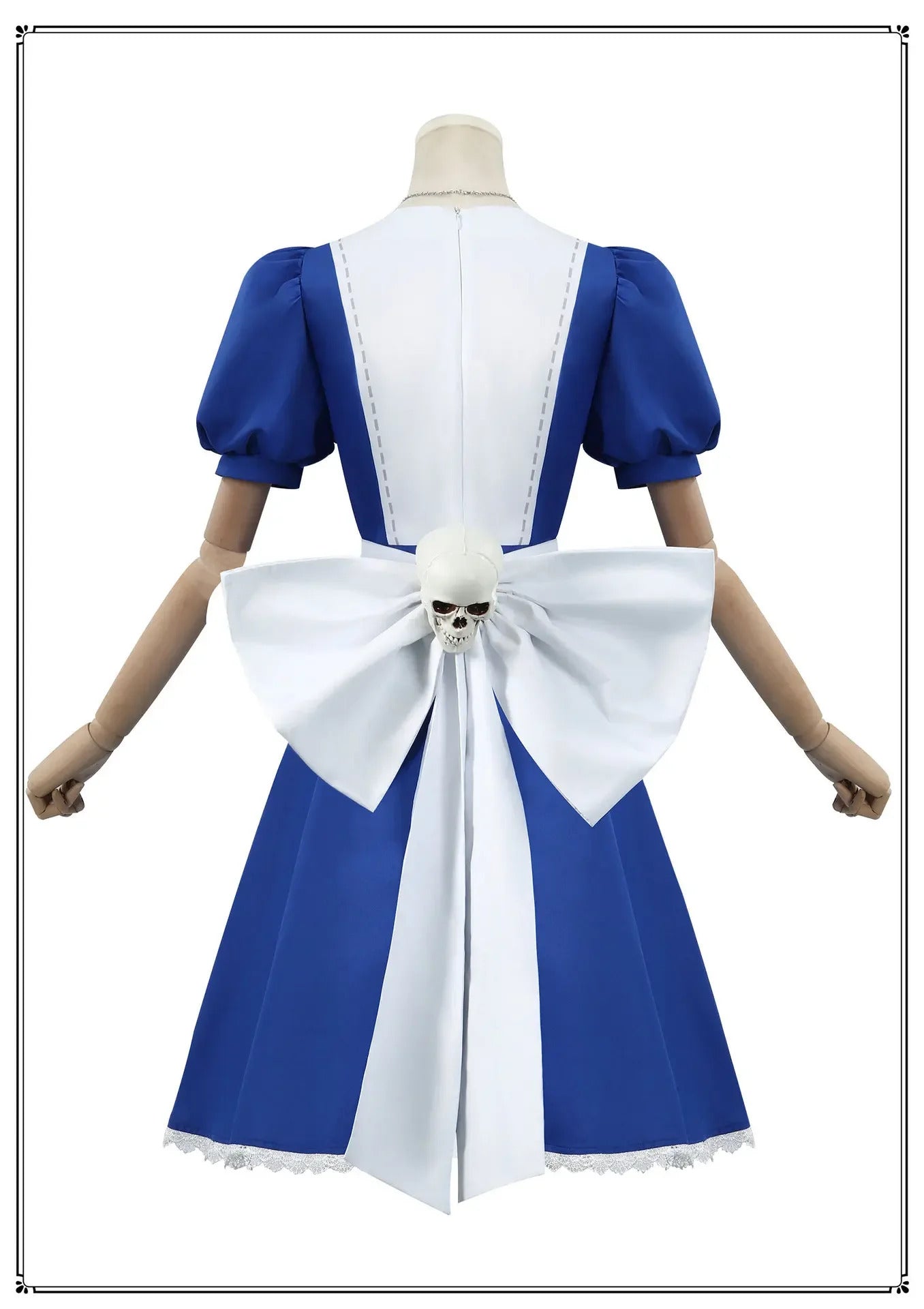 Anime Alice Princess Dress Maid Apron Dress Game Madness Returns Alice Cosplay Costume For Women Girls Halloween Party