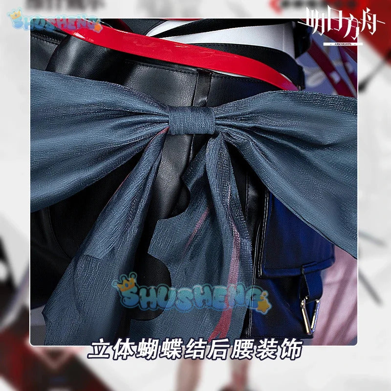 Game Arknights Wiš'adel Cosplay Costume W Wiš'adel Cosplay Outfit For Halloween Carnival Uniform Christmas Adult Prop