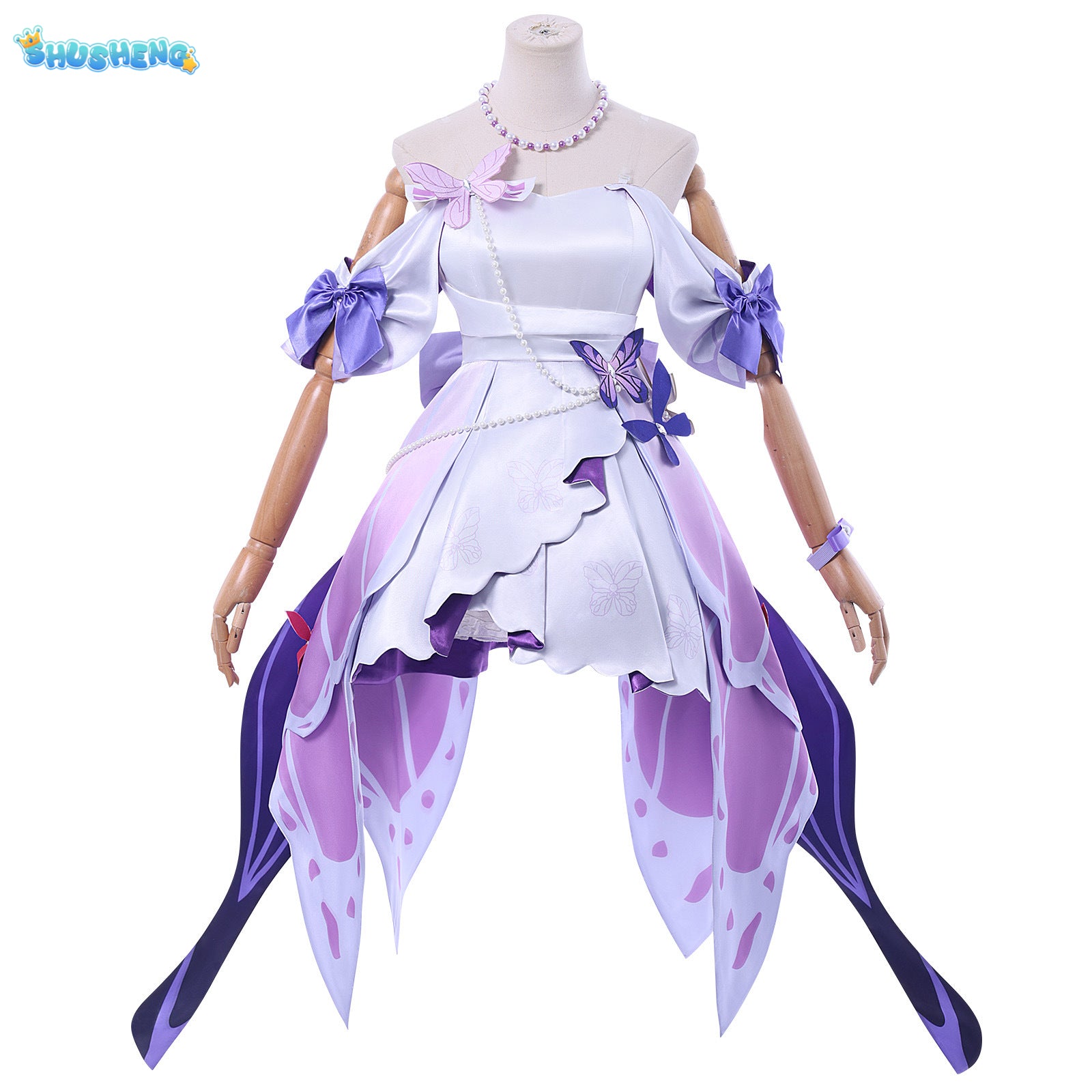 Castorice Cosplay Costume Honkai Star Rail Carnival Uniform Wig Halloween Costumes Anime Men Game
