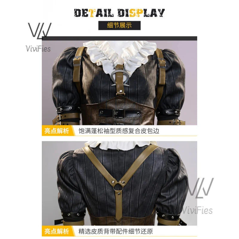 Game Alice: Madness Returns Cosplay Costume Alice Maid Dress Uniform Adult Women Halloween Carnival Party Clothes