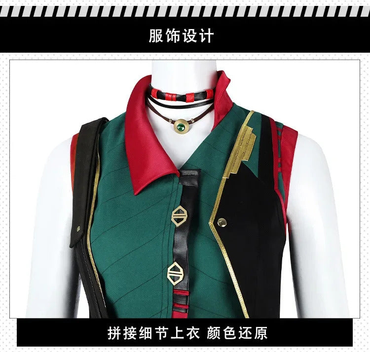 Arcane Season 2 Jinx Cosplay Costume BAOBAO Overall Uniform Halloween Carnival Party Christmas Play Role Clothes Clothing