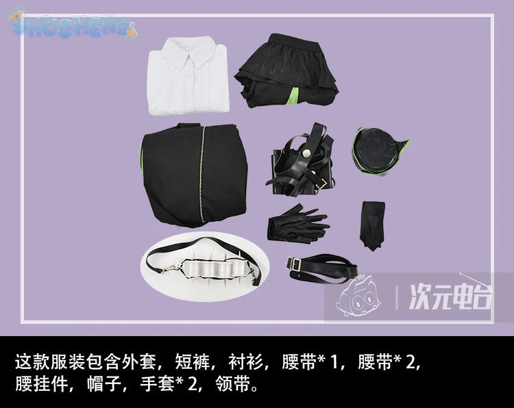 Game Wonderlan Twisted Lilia Vanrouge Cosplay Costume Adult Outfits Halloween Carnival Costume