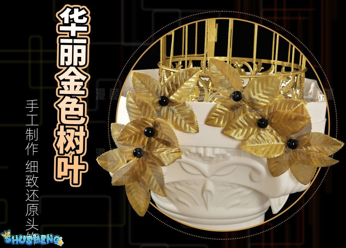 Arknights Muelsyse Walk the Golden Dream Cosplay Costume Girls Anime Game Character Outfit Official Rhodes Island Operator Dress