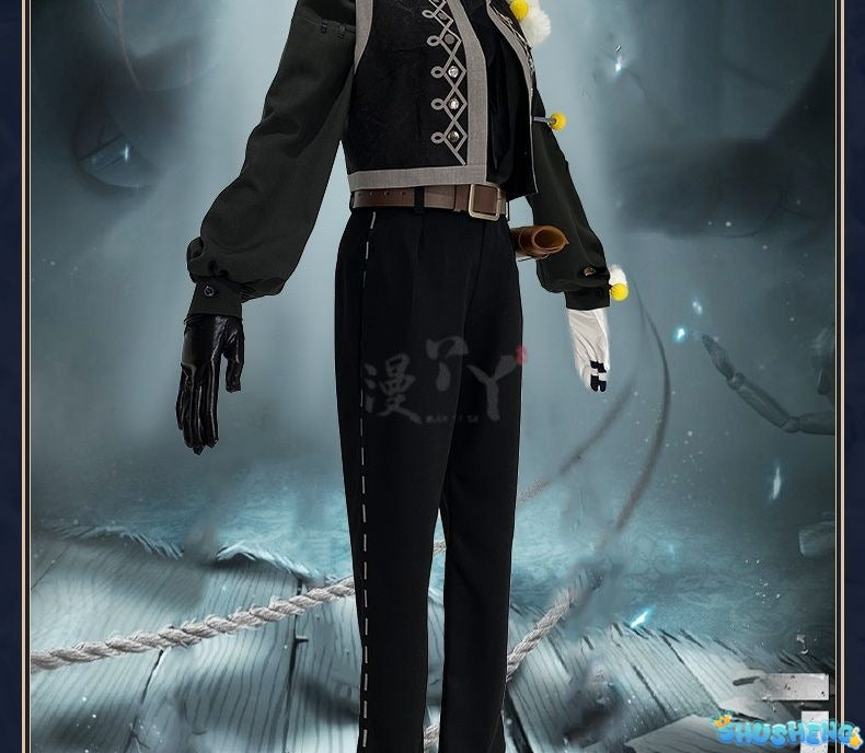 Identity V Matthias Czernin Puppeteer Game Suit Handsome Uniform Cosplay Costume Halloween Party Role Play Outfit Men