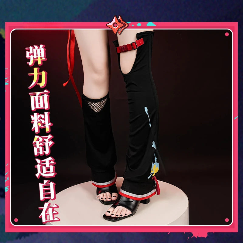 Rappa Cosplay Costume Honkai Star Rail Uniform Hat Jacket Shorts Galaxy Ranger Props Halloween Party Women Accessory Shusheng
