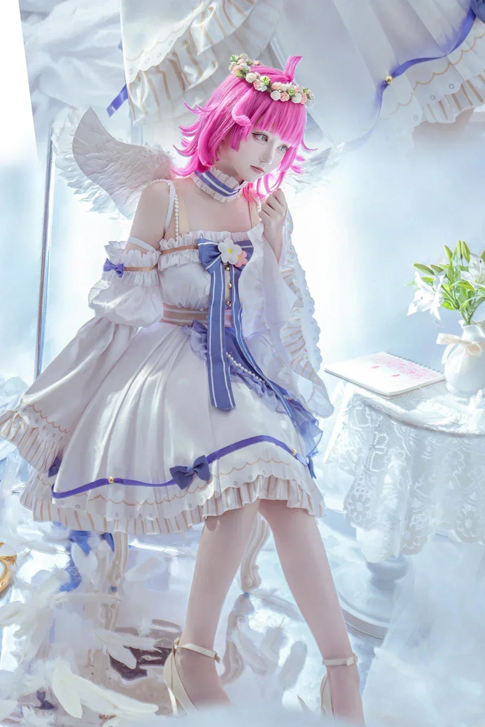 LoveLive! Konoe Kanata Yuki Setsuna Emma Verde Tennouji Rina Mifune Shioriko Osaka Shizuku Cosplay Costume Halloween dress set