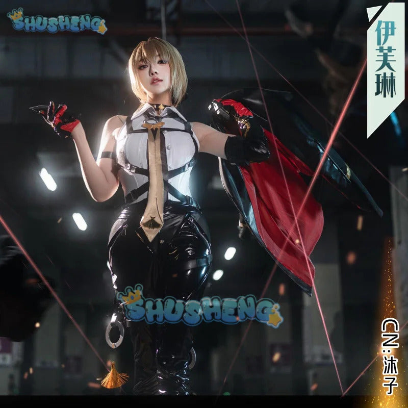 Zenless Zone Zero Evelyn Chevalier Cosplay Costume Agony's Embrace Uniform Halloween Carnival Party Christmas Play RoleClothing