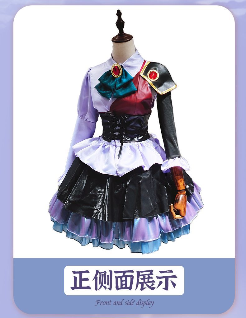 Anime Love, Chunibyo & Other Delusions Cosplay Takanashi Rikka Costume Wig hat eye mask socks Halloween sweet girl uniform