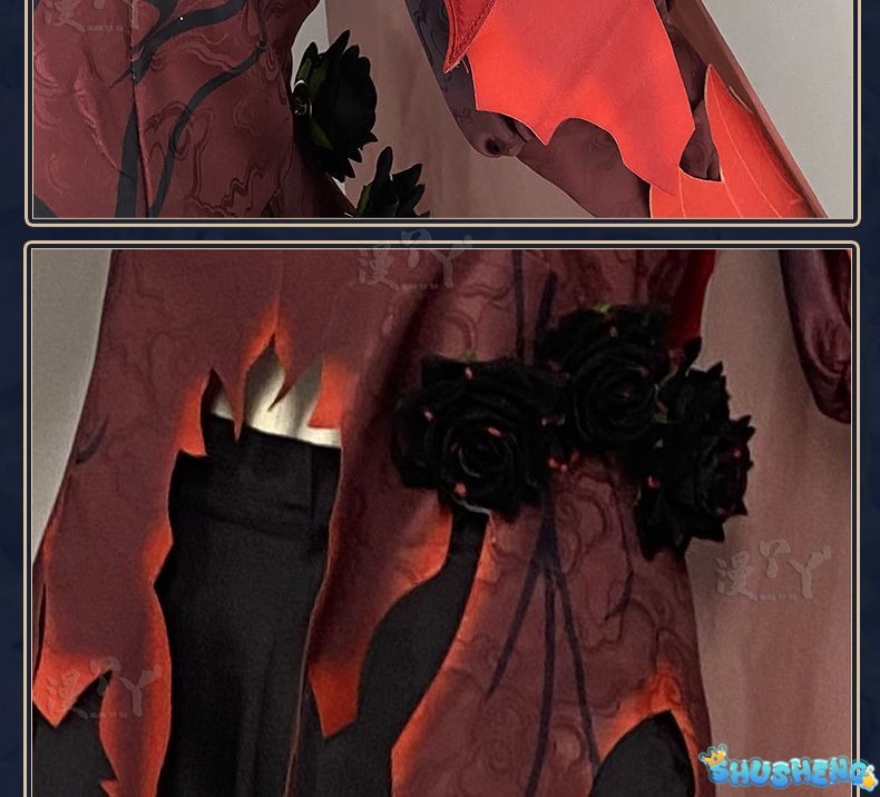 Game Identity V Mechanic Red Knight Cosplay Costume Richard Sterling Cosplay Suit Halloween Uniform Anime Clothing Custom Made