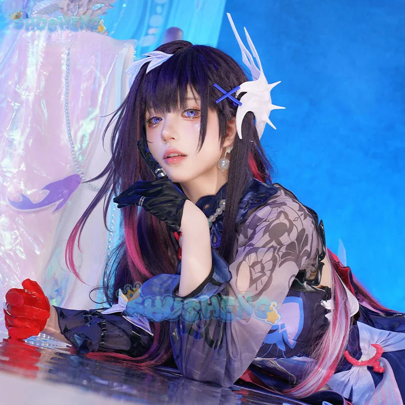 Game Honkai:Star Rail Helektra Cosplay Costume Uniform Halloween Carnival Party Christmas Play Role Clothes Clothing for Women