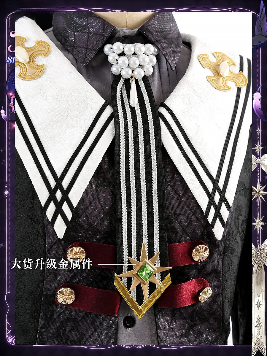 Ensemble Stars Suou Tsukasa Shinobu Sengoku Mashiro Tomoya Hanamura Fuyume Cosplay Costume Fallen Angel Uniform Halloween