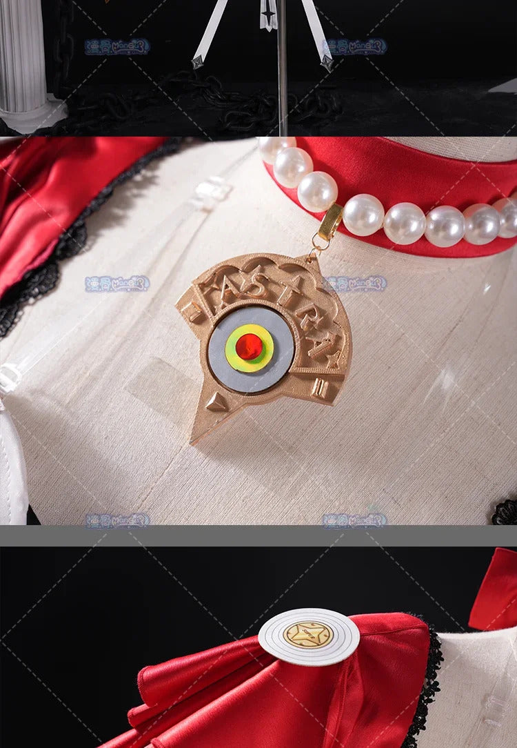 Game Zenless Zone Zero Astra Yao Cosplay Costume Headwear Uniform Stars of Lyra Halloween Party Women Girls Carnival Props