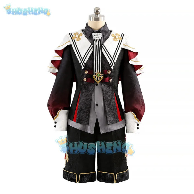 Ensemble Stars Suou Tsukasa Shinobu Sengoku Mashiro Tomoya Hanamura Fuyume Cosplay Costume Fallen Angel Uniform Halloween