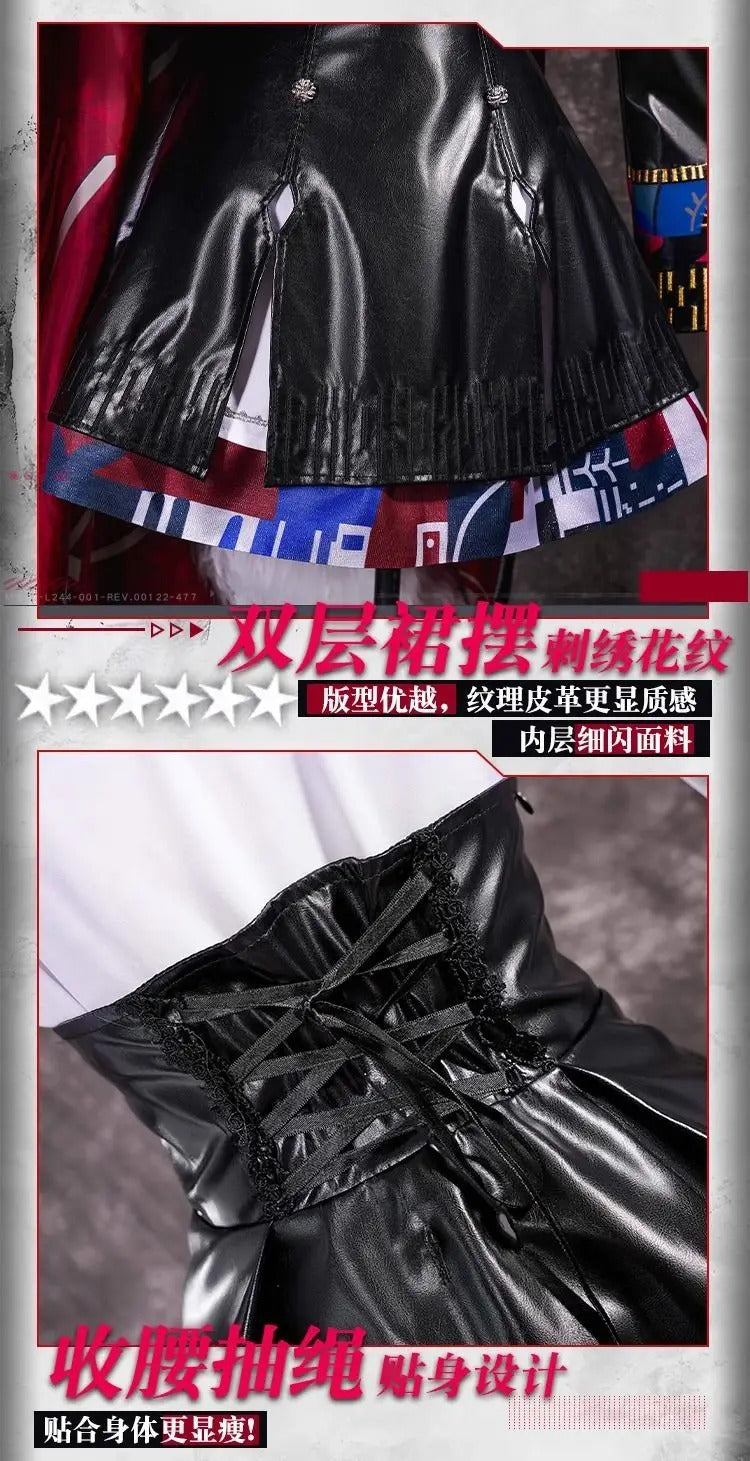 Arknights Lappland The Decadenza Women Cosplay Costume Lappland Cos Game Anime Party Uniform Hallowen Play Role Clothes Clothing