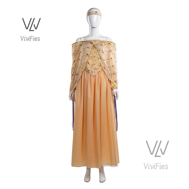 Padme Cosplay Amidala Role Play Lake Dress Movie Space Battle Costume Adult Women Outfits Fantasy Fancy Dress Up Party Clothes