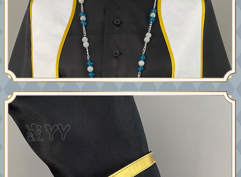 Anime VTuber Kanae nijisanji Uniform Any Size Cosplay Costume Priest Costume With Necklace