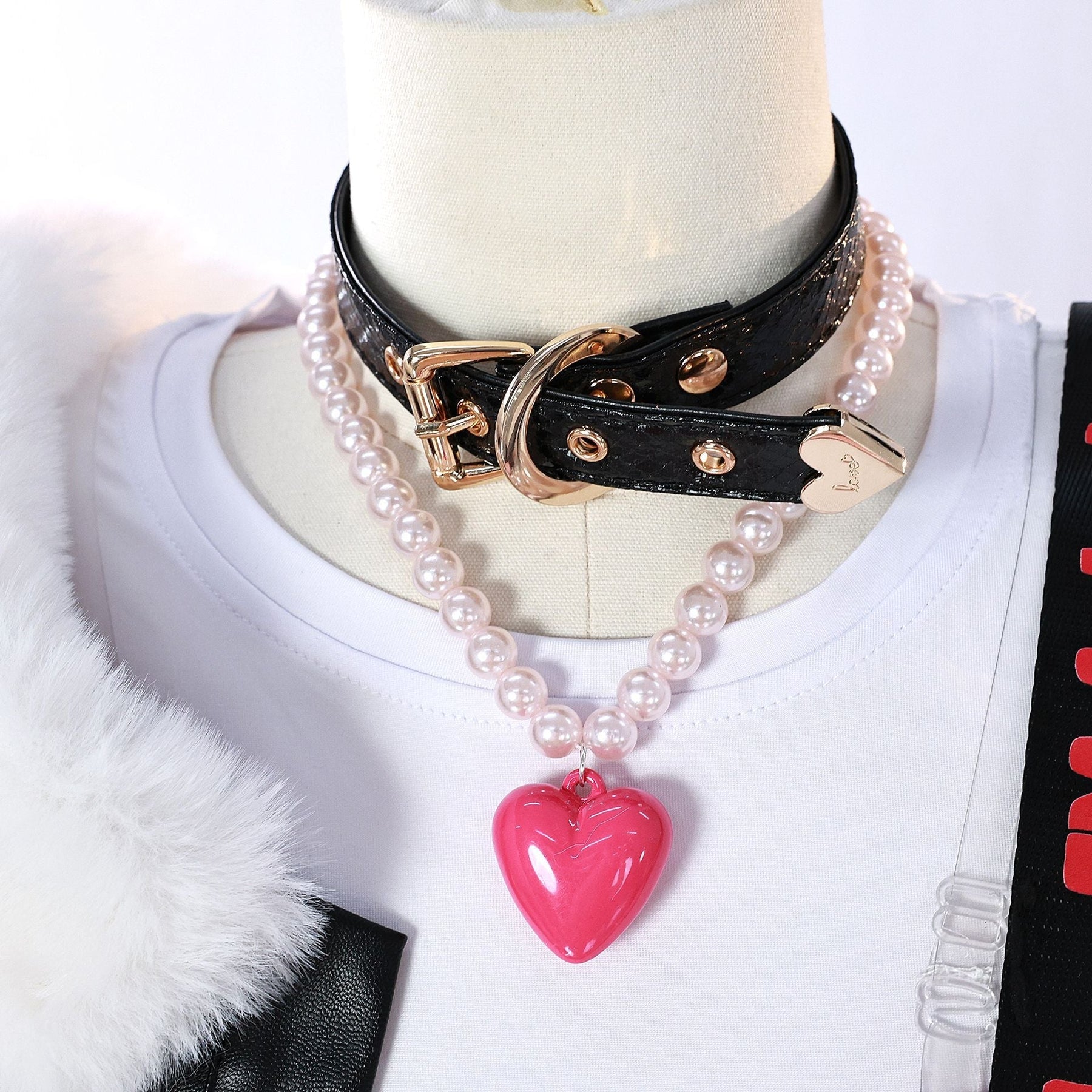 Anime Luo Tianyi Cosplay Costume Women Lovable Rock and Roll Halloween Carnival Uniform