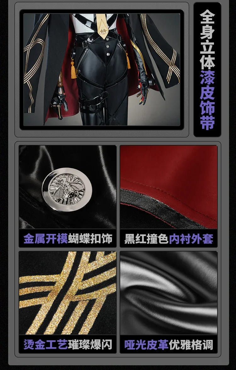 Game Zenless Zone Zero Evelyn Chevalier Cosplay Costume Uniform Halloween Carnival Party Christmas Play Role Clothes Clothing