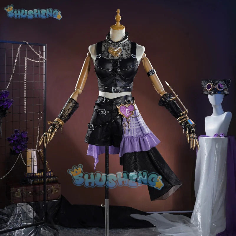 Identity Ⅴ Tracy Reznik Cosplay Costume Mechanic Uniform Halloween Carnival Party Christmas Play Role Clothes Clothing for Women