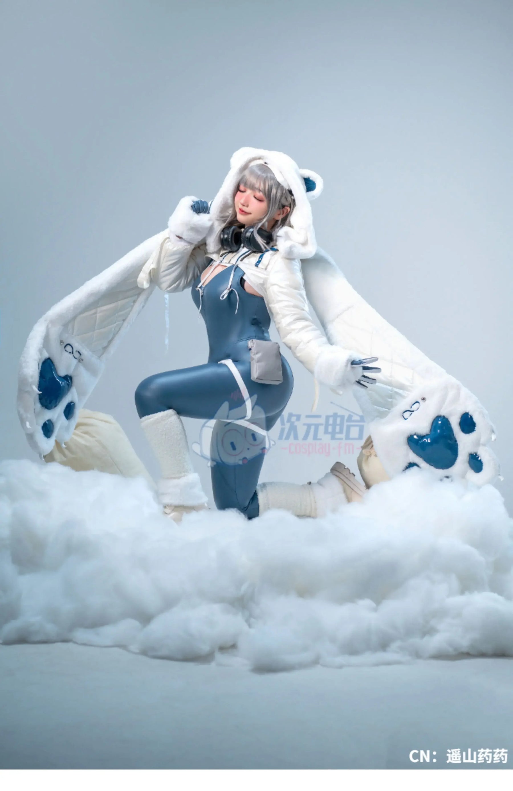 Shusheng-R Game NIKKE:The Goddess of Victory Neve Cosplay Costume Tight leather jumpsuit coat hat Halloween carnival sweet uniform Neve set