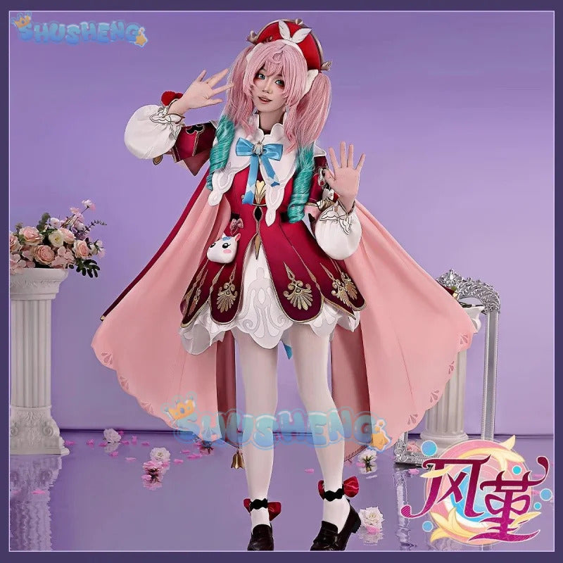 Hyacine Cosplay Costume Game Honkai:Star Rail Hyacinthia Uniform Halloween Carnival Party Christmas Play Role Clothes Clothing