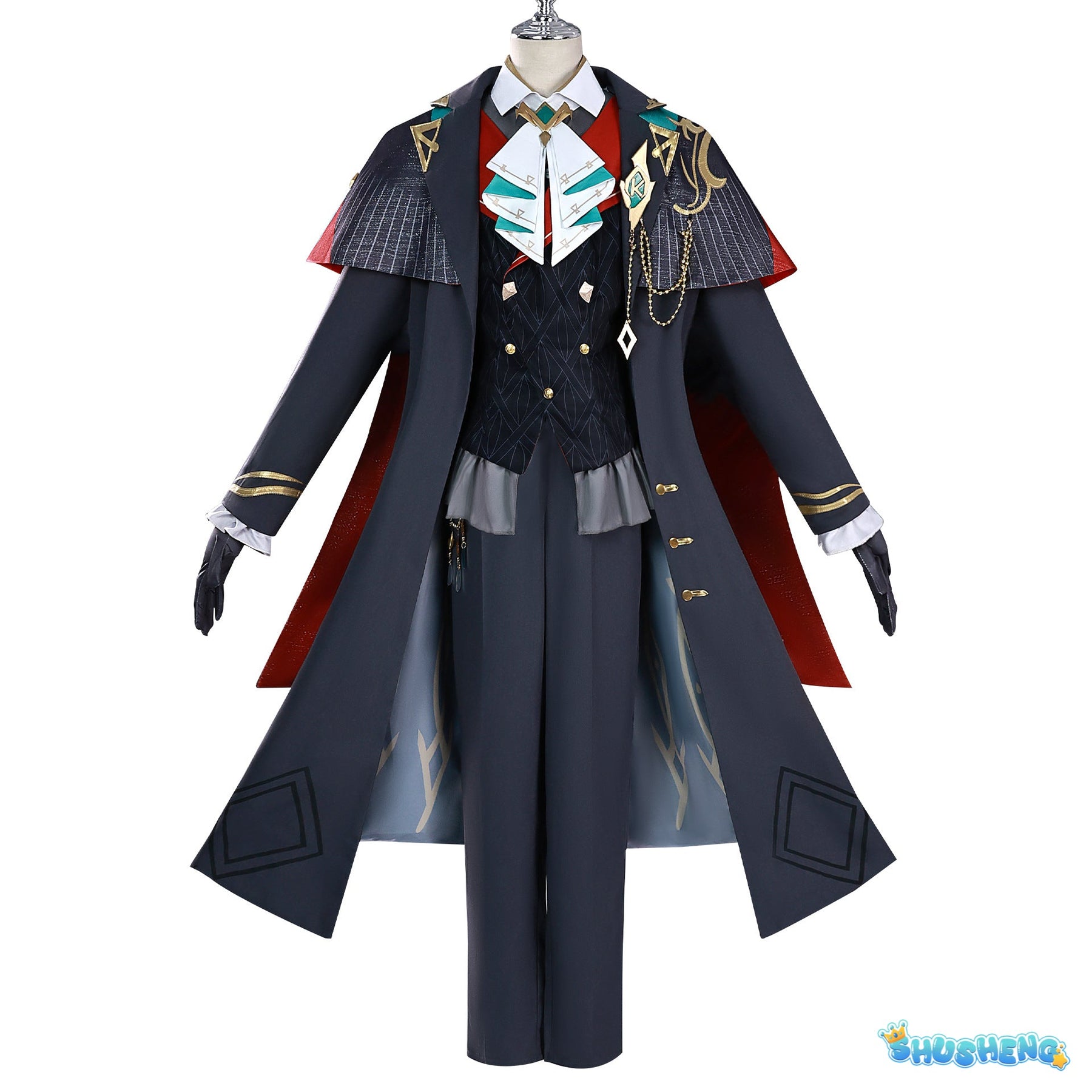 Game Genshin Impact Alhaitham Kaveh Cosplay Costume Fancy Suit Full Set Collaboration Suits For Women Men Halloween Party Props