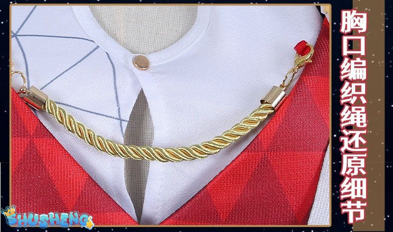 Topaz Cosplay Costume Honkai Star Rail Dress Headwear Full Set Outfits Carnival Party Gifts
