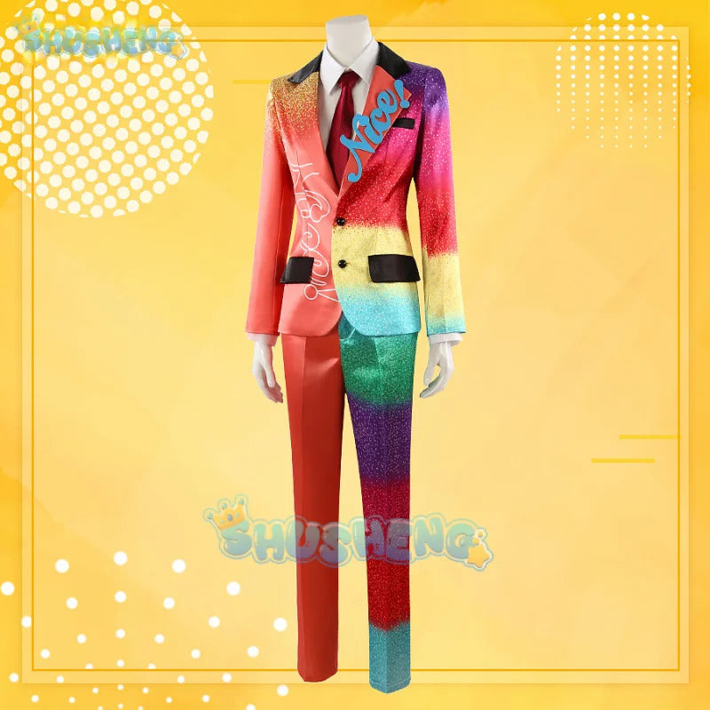 Ensemble Stars Nice Arneb Thunder Cosplay Costume Colorful Suits Uniform Hallowen Carnival Party Play Role for Women Men