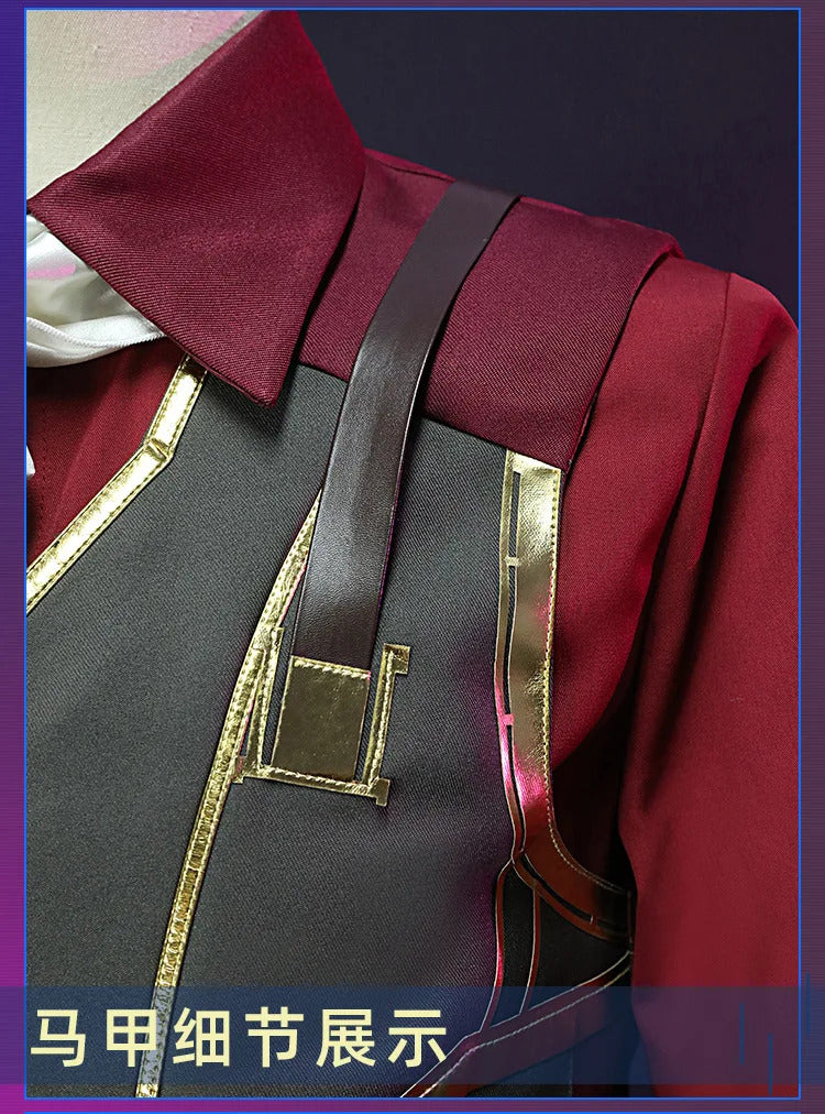 IN STOCK Silco Arcane Cosplay Arcane:League of Legends Silco costume Carnival Party Men Women Uniform Accessories Prop Set