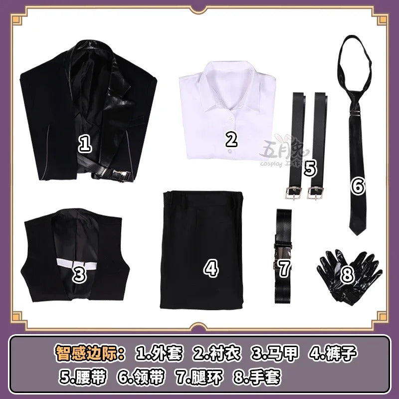 Love and Deepspace Xavier Cosplay Costume Edge of Intelligence Uniform Halloween Party Christmas Play Role Clothes Women Men