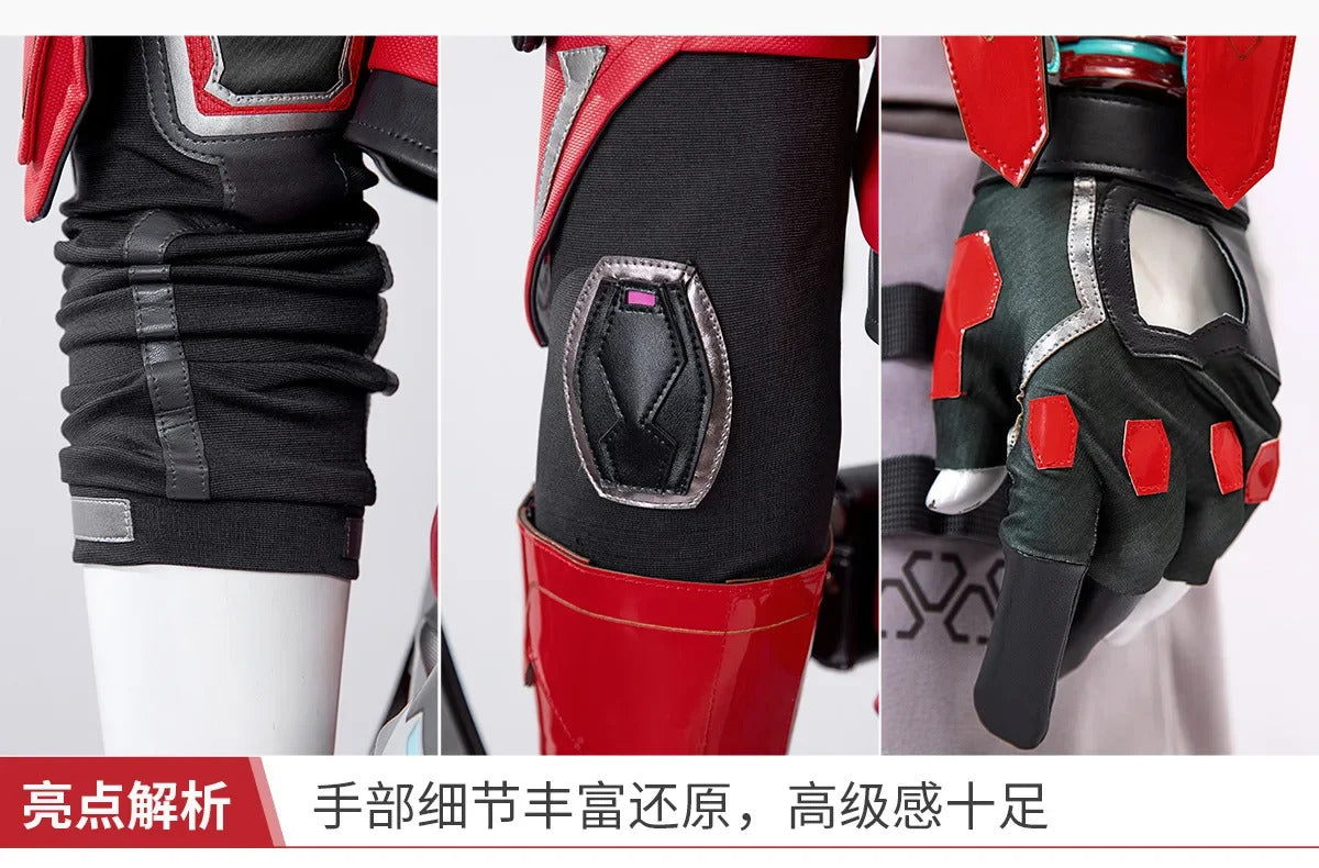 Game Apex legends Luciano Sparrow cosplay costume Coat pants belt gloves necklace props shoes set men woman fantasy New uniform