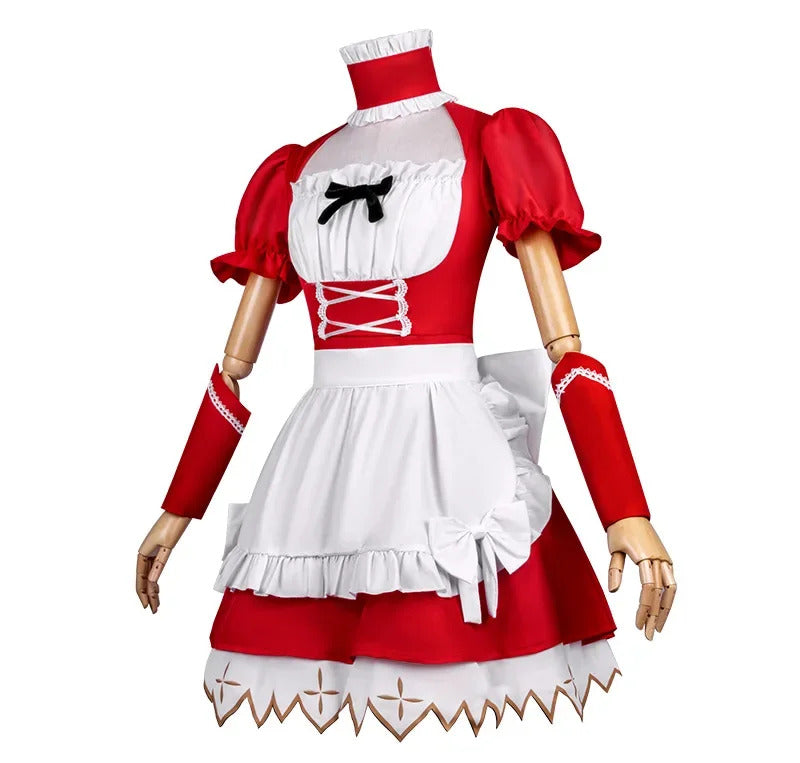 Anime EVA Asuka Langley Soryu Ayanami Rei Cosplay Costume Halloween Party Sweet Maid Uniform Dress Socks Headwear Prop Woman Set