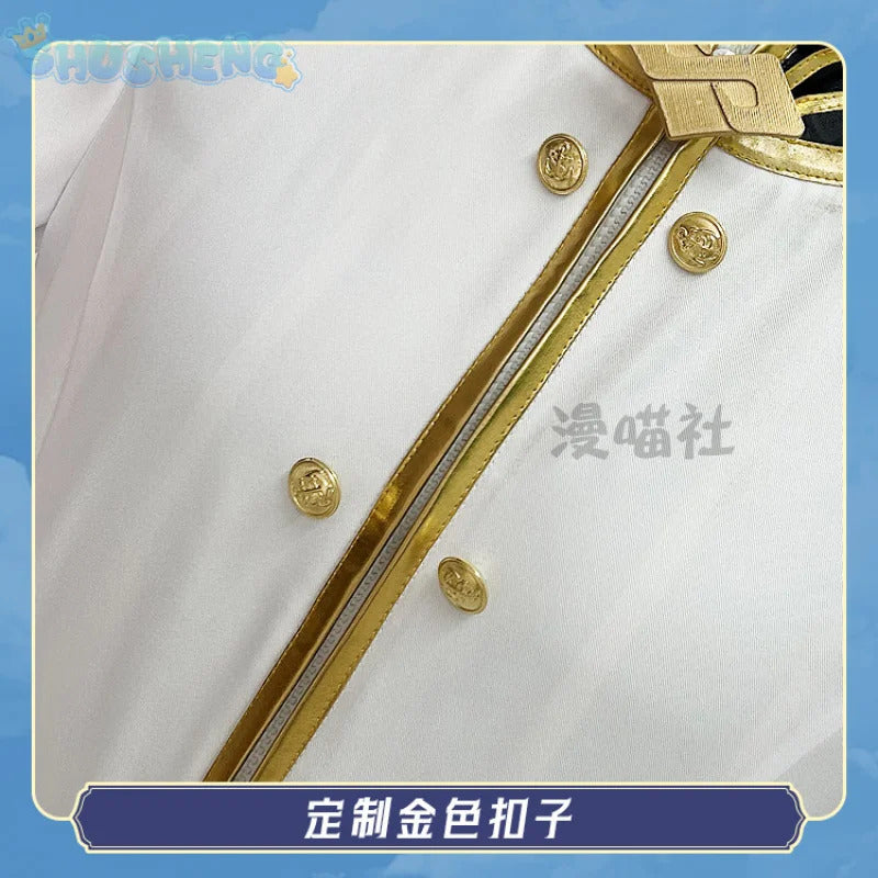 Regulus Corneas Cosplay Anime Re:zero Costume Fashionable and Handsome Set and Accessories Halloween Carnival Woman Men Uniform