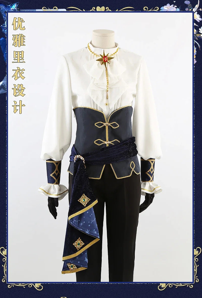 Ensemble Stars Starry Symphony Kagehira Mika Itsuki Shu Cosplay Costume Uniform Halloween Carnival Party Christmas Play Role