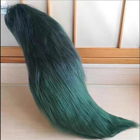 Genshin Impact Tighnari Cosplay Costume Wig Hair Shoes Gen Tighnari Tail Shin Costumes with Ears Cosplay Accessories Women Men Suit