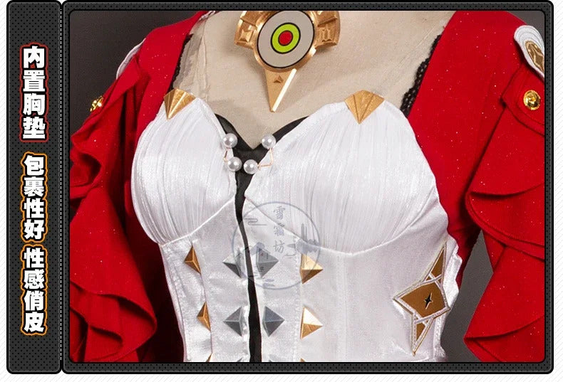 Zenless Zone Zero Astra Yao Cosplay Costume Uniform Halloween Carnival Party Christmas Play Role Clothes Clothing for Women
