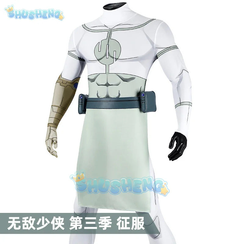 Invincible Season 3 Thragg Cosplay Costume Uniform Halloween Carnival Party Christmas Play Role Clothes Clothing for Men