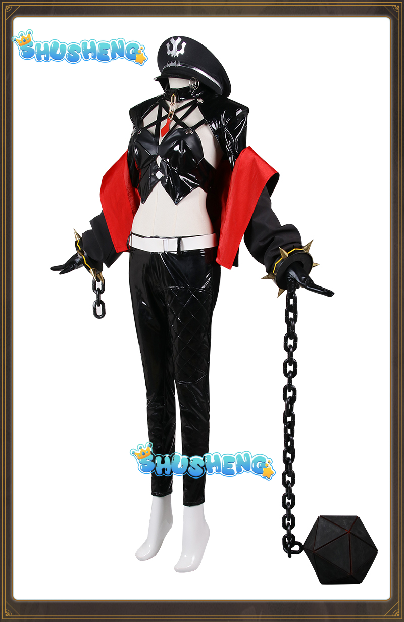 Game Honkai Star Rail Caterina Cosplay Costume The Shacklebound Caterina Women Suit Halloween Party Uniform with Hat