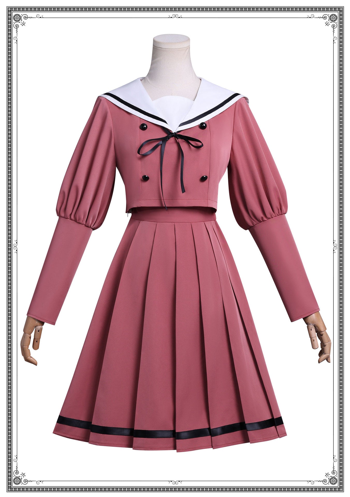 Waguri Kaoruko Cosplay Costume The Fragrant Flower Blooms With Dignity JK Uniform Carnival Women Casual Daily Set