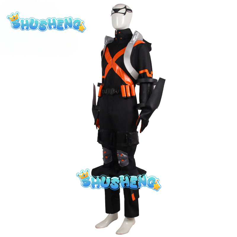 Anime My Hero Academia Katsuki Bakugou Cosplay Costume Boku no Hero Academia Battle Uniform Outfits Customize