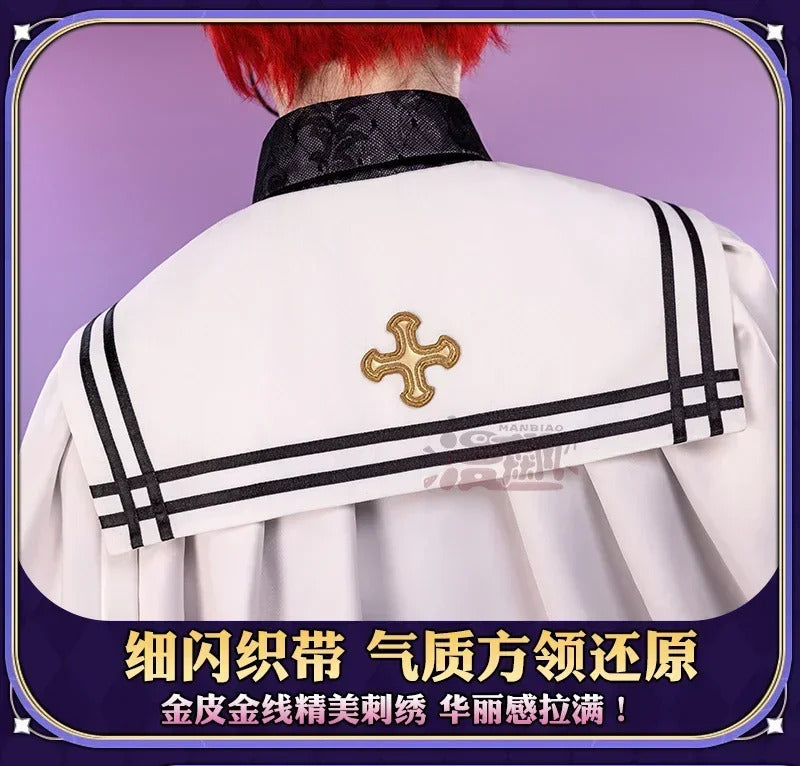 Ensemble Stars Suou Tsukasa Angel Uniform Mashiro Tomoya Shinobu Sengoku Hanamura Fuyume Cosplay Costume Halloween Props