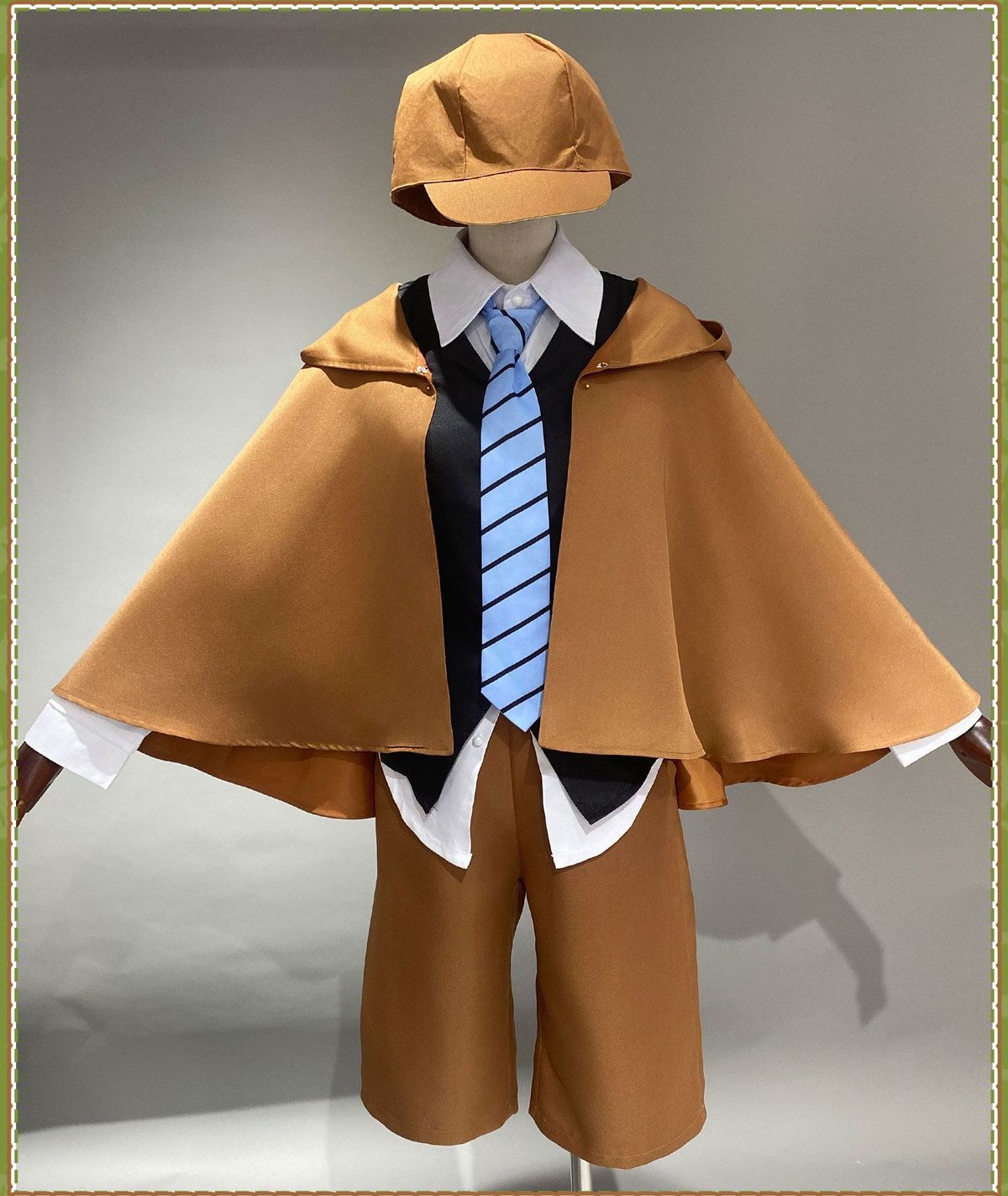 Anime Bungo Stray Dogs Edogawa Rampo Cosplay Costume Halloween Unisex Uniform Detective Suit Party Colthing