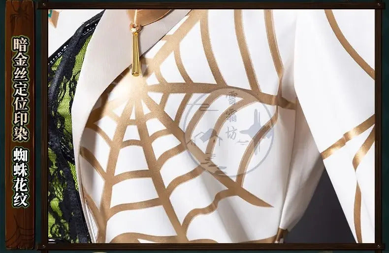 Game Identity Ⅴ Demi Bourbon Barmaid Cosplay Costume Uniform Halloween Carnival Party Christmas Play Role Clothes Clothing