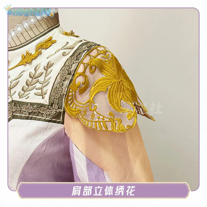 New Twisted-Wonderland Riddle Rosehearts Cosplay Costume Princess Halloween Party Uniform Pants Props Wig Accessories Women Set