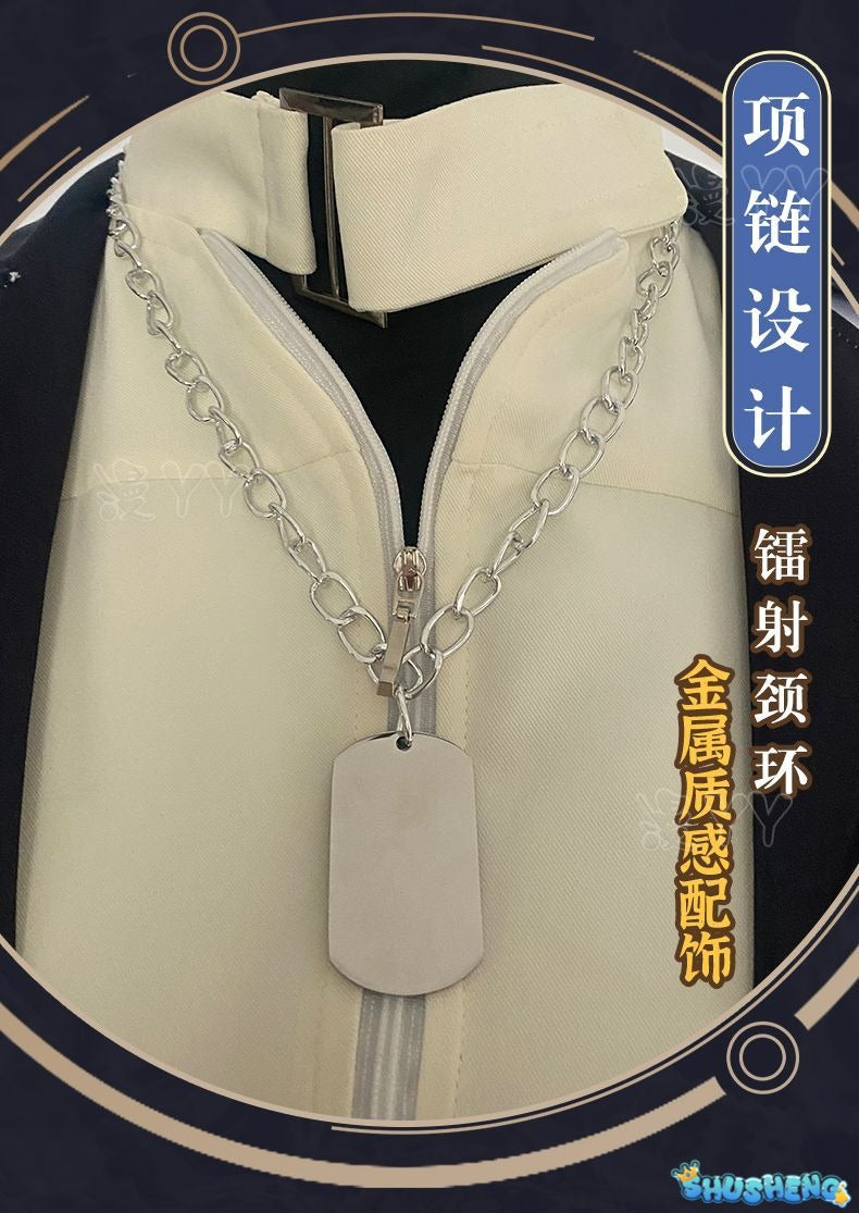 Alva Lorenz Cosplay Costume Identity V Hermit Suit Handsome Uniform Halloween Carnival Suit Fancy Outfits