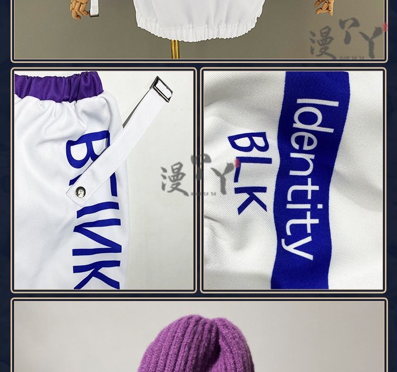 IdentityⅤTracy Reznik Mechanic BLK team Cosplay Costume Glasses Halloween Party Outfit Props Accessories for Boys Girls