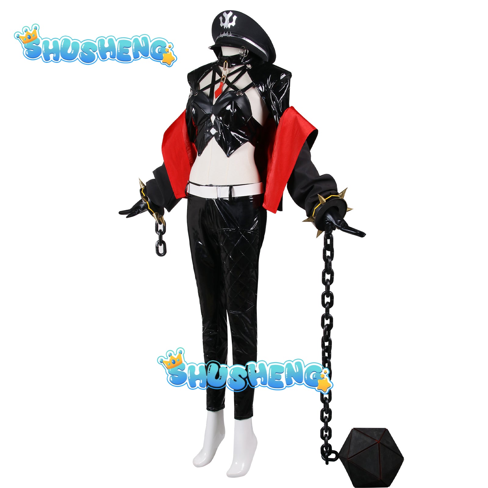 Game Honkai Star Rail Caterina Cosplay Costume The Shacklebound Caterina Women Suit Halloween Party Uniform with Hat