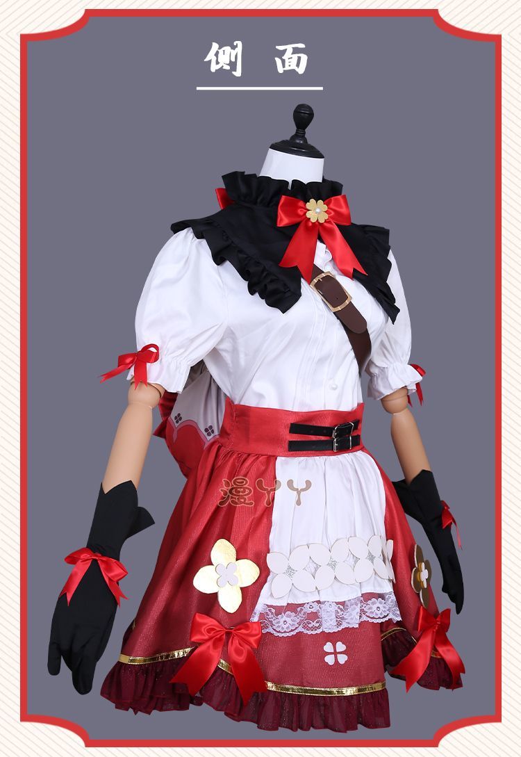 Klee Blossoming Starlight Cosplay Genshin Impact Klee New Skin Cosplay Wig Halloween Party Outfits for Girls