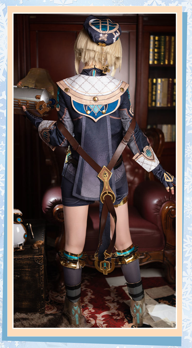 Genshin Impact Freminet Cos Men Dreaming Costume Game Anime Party Fontaine Uniform Hallowen Play Role Clothes Clothing New Skin
