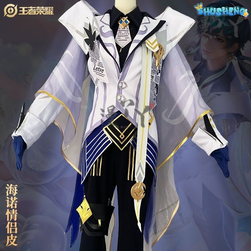 Game Honor of Kings Heino Cosplay Costume Uniform Halloween Carnival Party Christmas Play Role Clothes Clothing